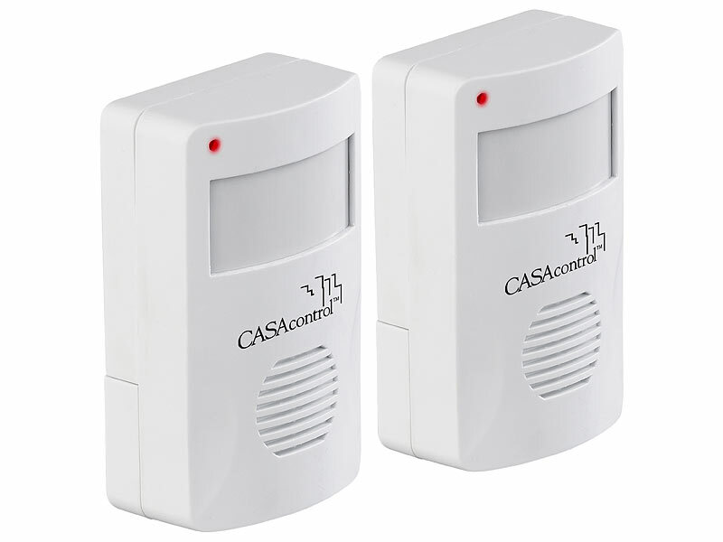 ; Funkklingel mit Licht und Ton-Signal, Steckdosen-Funkklingeln mit kinetischem Schalter, erweiterbar Funkklingel mit Licht und Ton-Signal, Steckdosen-Funkklingeln mit kinetischem Schalter, erweiterbar 