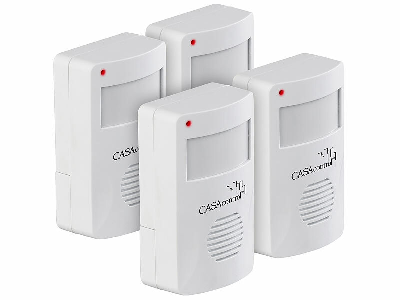 ; Funkklingel mit Licht und Ton-Signal, Steckdosen-Funkklingeln mit kinetischem Schalter, erweiterbar Funkklingel mit Licht und Ton-Signal, Steckdosen-Funkklingeln mit kinetischem Schalter, erweiterbar 