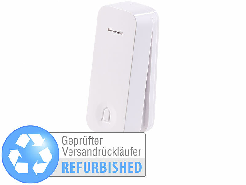 ; Funkklingel mit Licht und Ton-Signal 