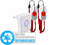 ; Steckdosen-Funkklingeln mit Licht- und Ton-Signal Steckdosen-Funkklingeln mit Licht- und Ton-Signal Steckdosen-Funkklingeln mit Licht- und Ton-Signal 
